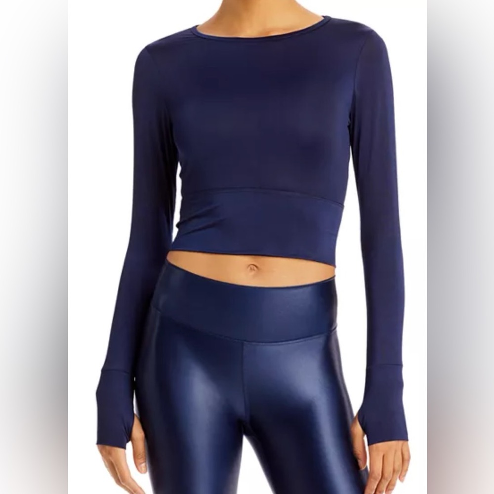 Heroine Sport Apex Cropped Long Sleeve Top